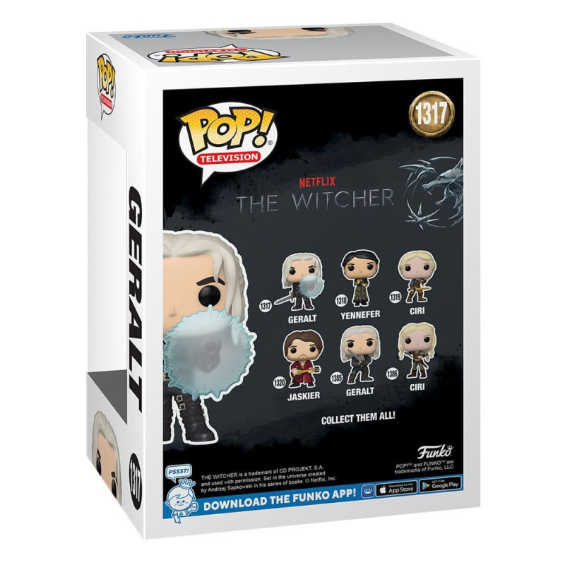 The Witcher Figurine Funko POP! TV Vinyl Geralt (Shield) 9 cm