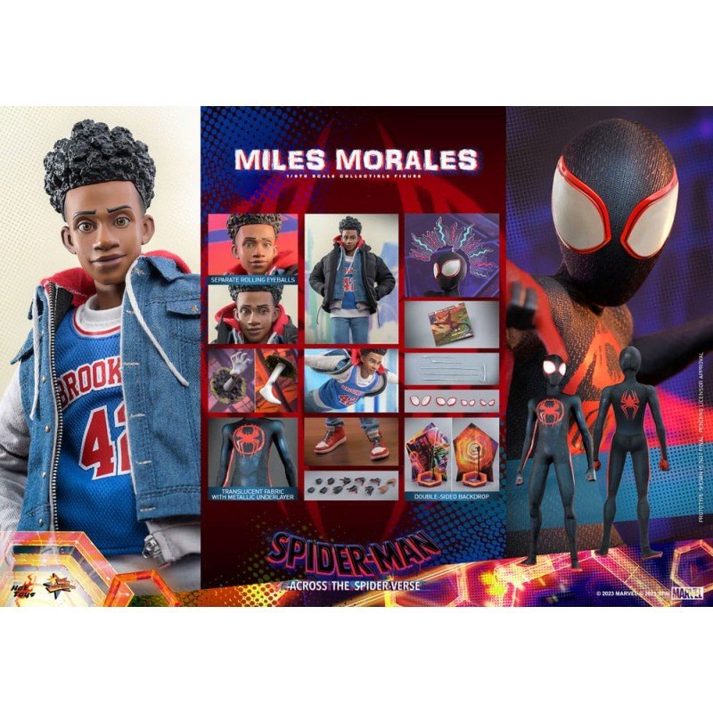 Spider-Man: Across the Spider-Verse Movie Masterpiece Action Figure 1/6 Miles Morales 29 cm | 0000000912372