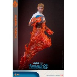 The Fantastic Four: First Steps Movie Masterpiece Action Figure 1/6 Human Torch 30 cm | 4895228622785
