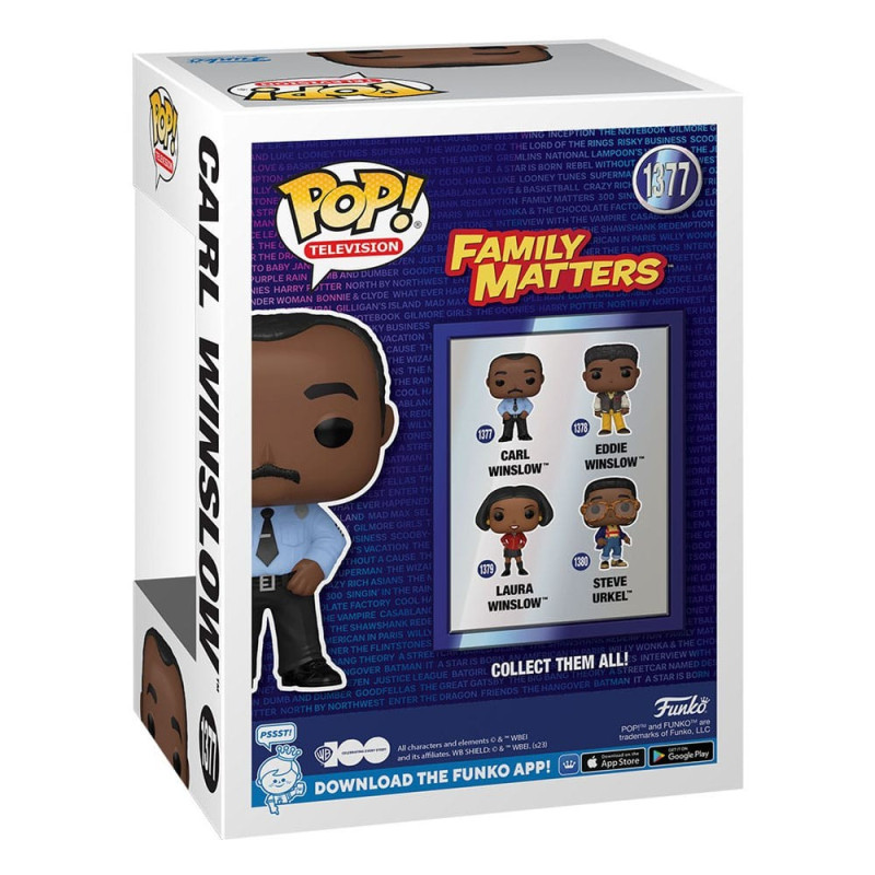 Gezinsleven beeldje Funko POP! Carl Winslow Vinyl TV 9 cm