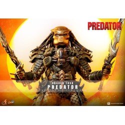 Alien vs. Predator Comic Masterpiece Action Figure 1/6 Broken Tusk Predator 35 cm | 4895228623423