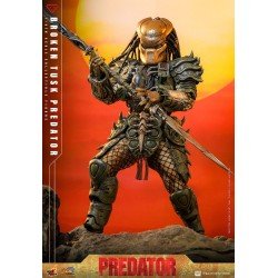 Alien vs. Predator Comic Masterpiece Action Figure 1/6 Broken Tusk Predator 35 cm | 4895228623423