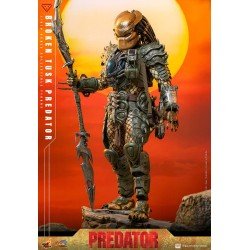 Alien vs. Predator Comic Masterpiece Action Figure 1/6 Broken Tusk Predator 35 cm | 4895228623423