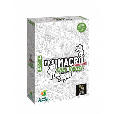 jeu : Micro Macro : Crime City - Full House éditeur : Spielwiese version française jeu : Micro Macro : Crime City - Full House éditeur : Spielwiese version française