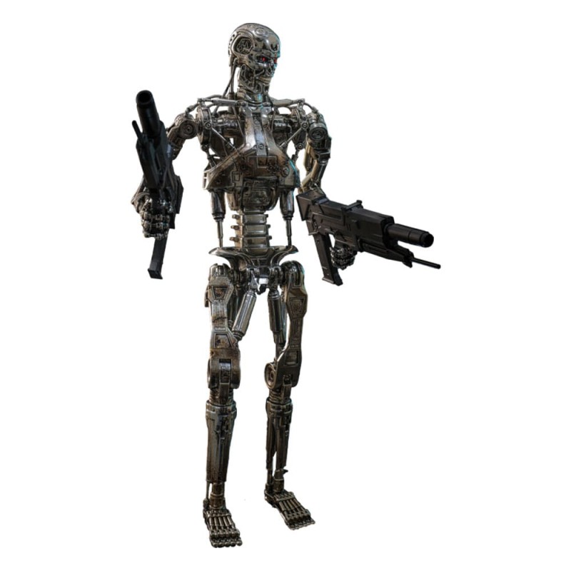 Terminator 2: Judgment Day Movie Masterpiece Die-cast Action Figure 1/6 Endoskeleton (Battle Damaged Version) 31 cm | 4895228623454