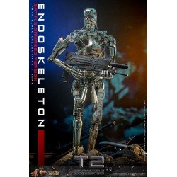 Terminator 2: Judgment Day Movie Masterpiece Die-cast Action Figure 1/6 Endoskeleton (Battle Damaged Version) 31 cm | 4895228623454