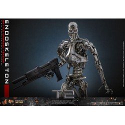 Terminator 2: Judgment Day Movie Masterpiece Die-cast Action Figure 1/6 Endoskeleton (Battle Damaged Version) 31 cm | 4895228623454