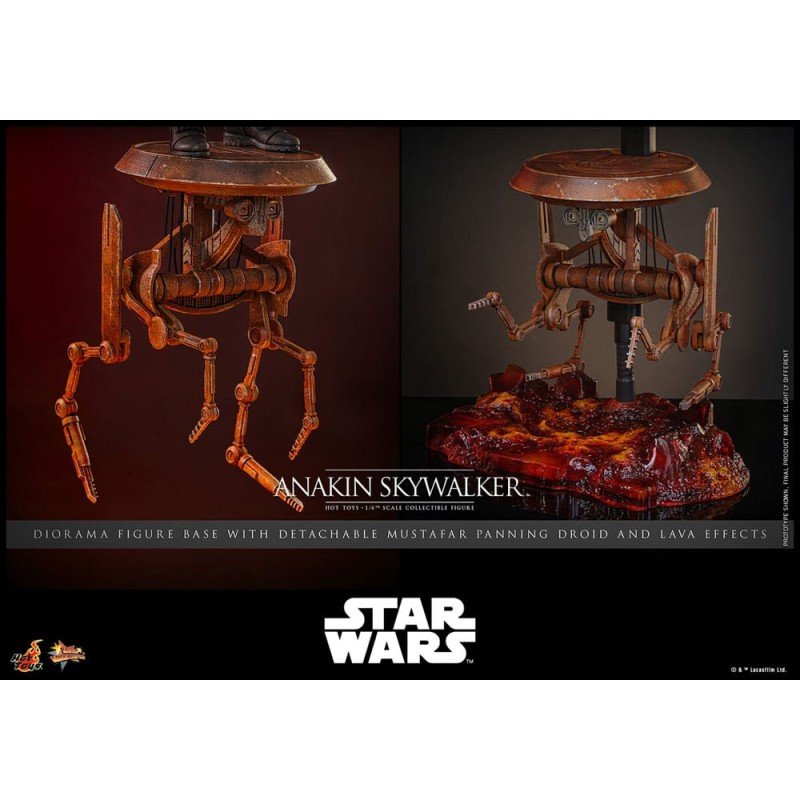 Star Wars: Episode III - Revenge of the Sith Movie Masterpiece Action Figure 1/6 Anakin Skywalker 31 cm | 4895228623447
