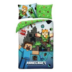 Minecraft parure de lit Ver. 7 140 x 200 cm / 70 x 90 cm 