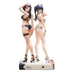 Original Character SSR PVC Statues 1/6 Konno Ao & Hakuyou Maruko 30 cm 