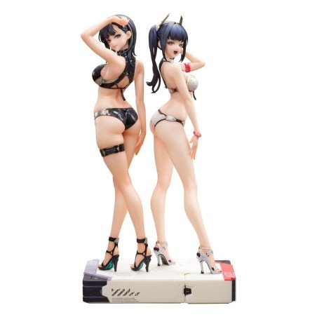 Original Character statuetten PVC 1/6 Konno Ao & Hakuyou Maruko 30 cm | 6977459540101