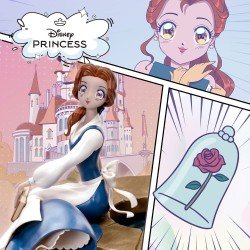 Disney Anime Princess Scale Statue Belle 15 cm | 0042882333647