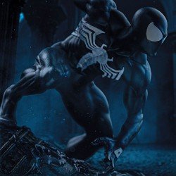 Marvel BDS Art Scale Statue 1/10 Spider-Man Black Costume 20 cm | 0042882334088