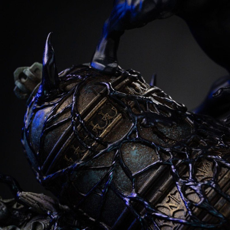 Marvel BDS Art Scale Statue 1/10 Spider-Man Black Costume 20 cm | 0042882334088