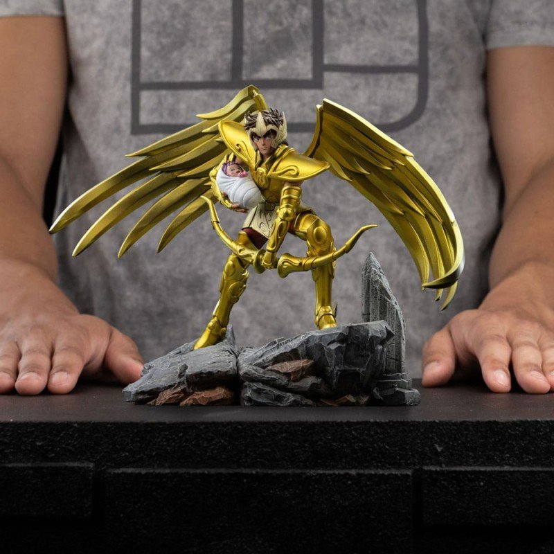 Saint Seiya Art Scale Statue 1/10 Sagittarius Aiolos 21 cm | 0042882334538