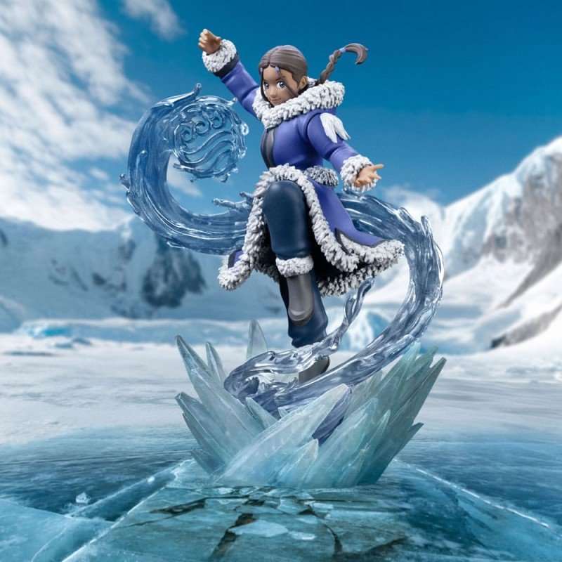 Avatar, le dernier maître de l'air statuette 1/10 Art Scale Katara 18 cm | 0042882334545