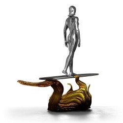 Fantastic Four Art Scale Statue 1/10 Silver Surfer 27 cm | 0042882334569