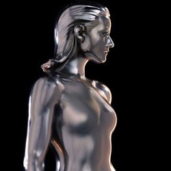 Fantastic Four Art Scale Statue 1/10 Silver Surfer 27 cm | 0042882334569