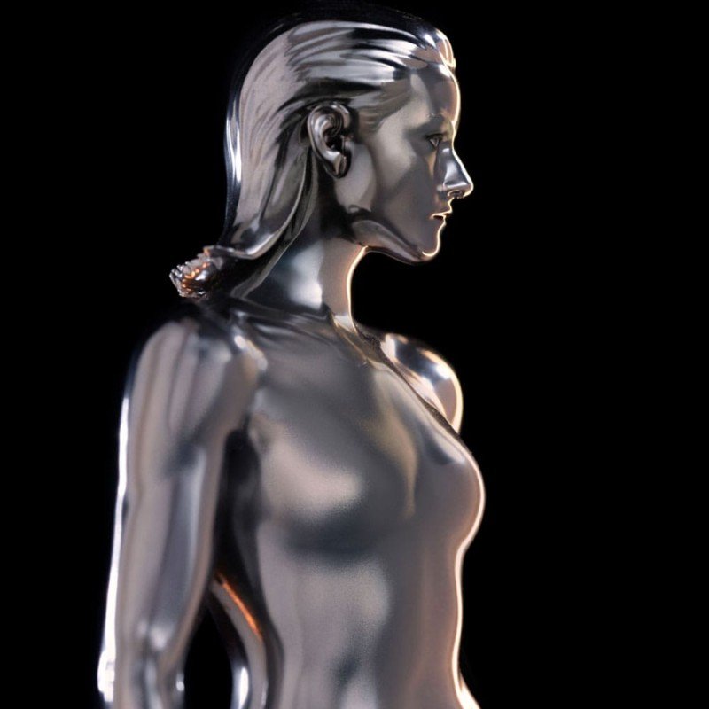 Fantastic Four Art Scale Statue 1/10 Silver Surfer 27 cm | 0042882334569