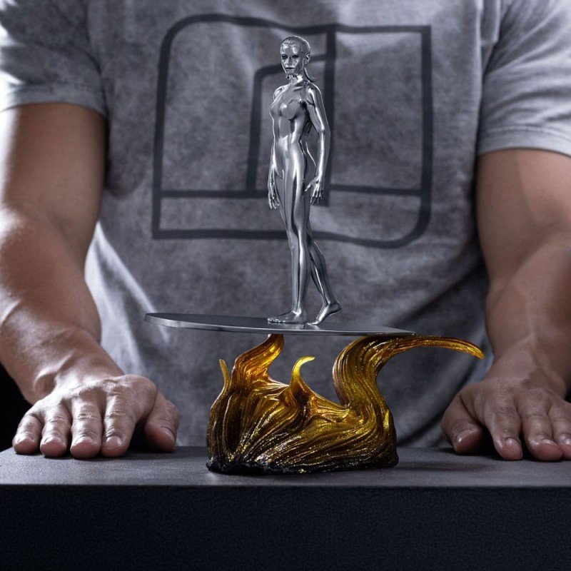 Fantastic Four statuette 1/10 Art Scale Silver Surfer 27 cm | 0042882334569