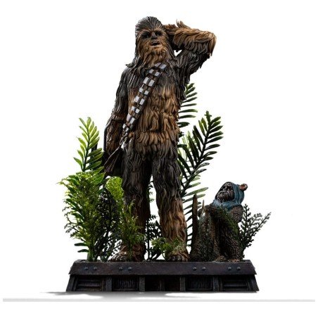 Star Wars Episode VI Art Scale Statue 1/10 Chewbacca and Tokkat 22 cm | 0042882334576