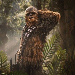 Star Wars Episode VI Art Scale Statue 1/10 Chewbacca and Tokkat 22 cm | 0042882334576