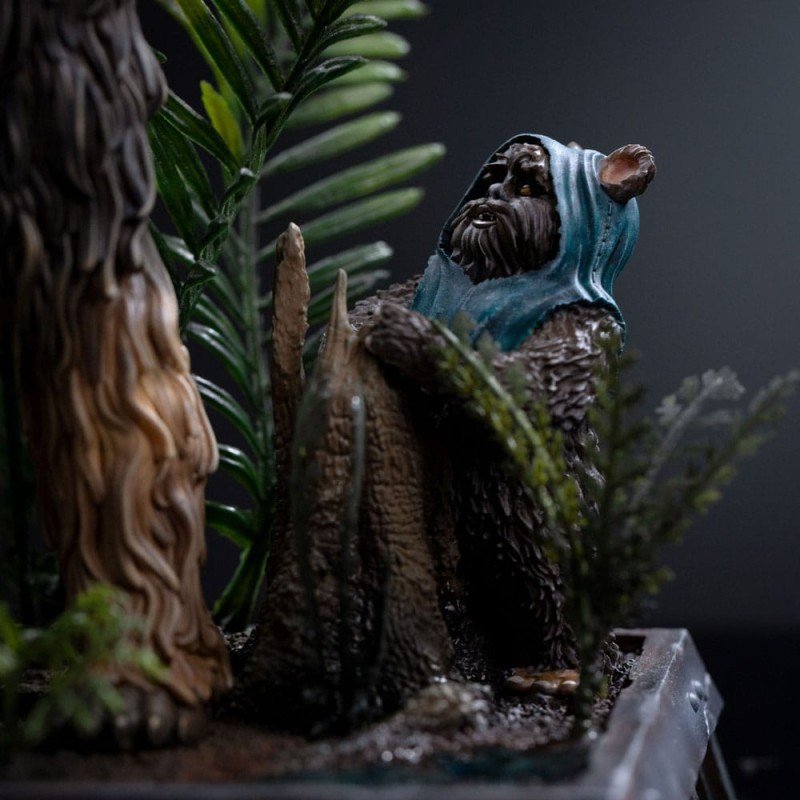 Star Wars Episode VI Art Scale Statue 1/10 Chewbacca and Tokkat 22 cm | 0042882334576