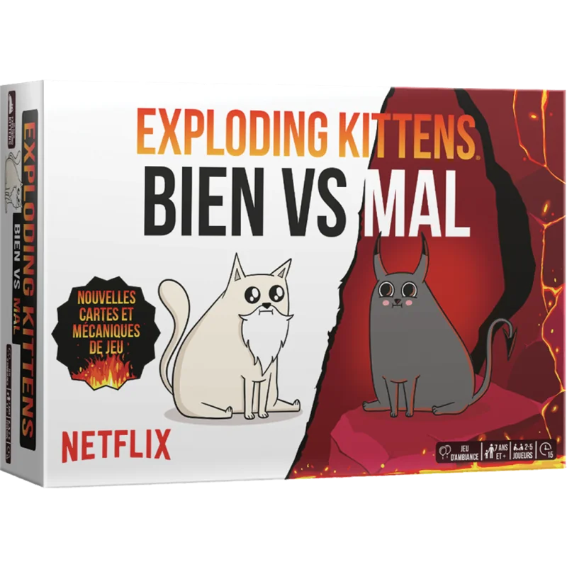 Exploding Kittens - Bien VS Mal | 0810083044675