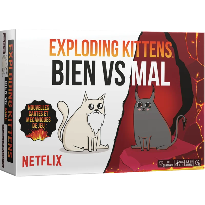 Exploding Kittens - Goed versus kwaad | 0810083044675