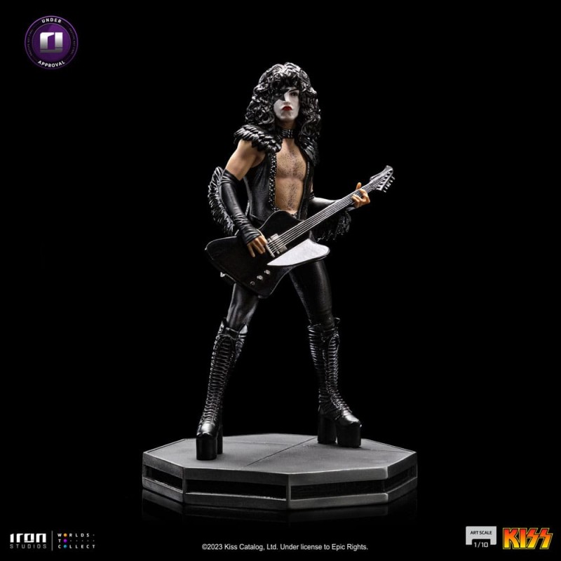 Kiss Art Scale Statue 1/10 Paul Stanley 22 cm | 0618231954278