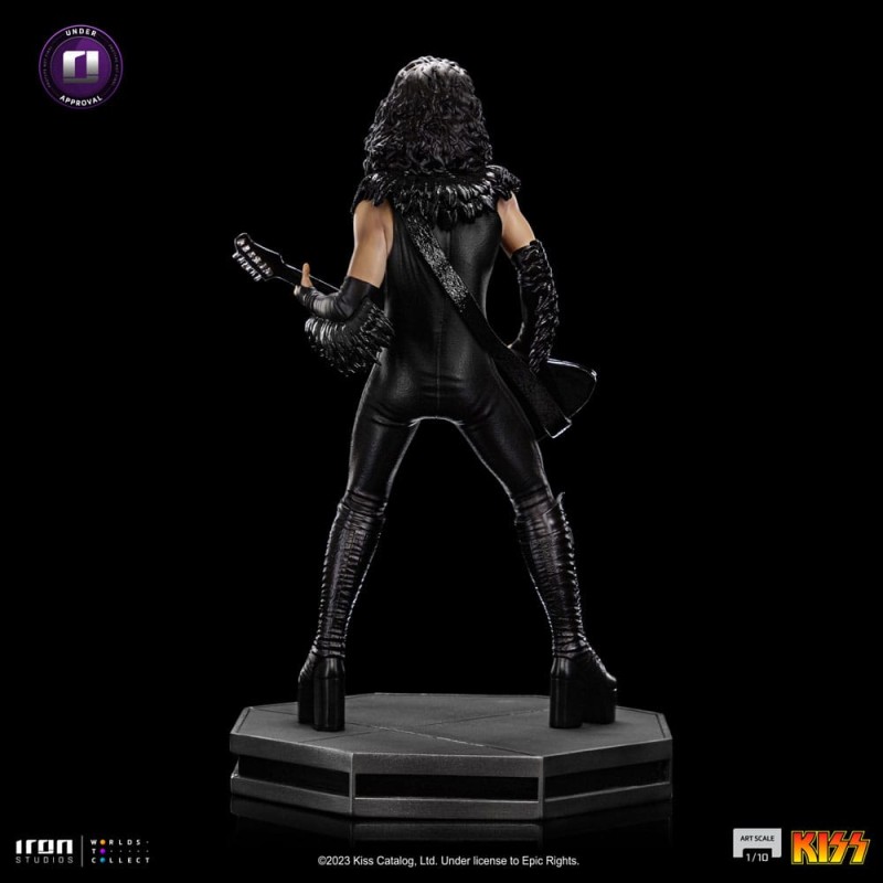 Kiss Art Scale Statue 1/10 Paul Stanley 22 cm | 0618231954278
