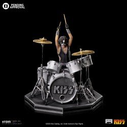 Kiss Art Scale Statue 1/10 Peter Criss Limited Edtition 22 cm | 0618231954476