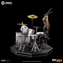Kiss Art Scale Statue 1/10 Peter Criss Limited Edtition 22 cm | 0618231954476