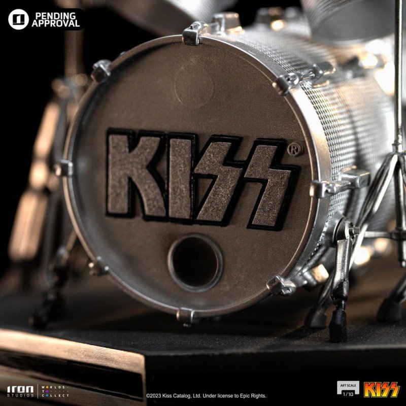 Kiss statuette Art Scale 1/10 Peter Criss Limited Edtition 22 cm | 0618231954476