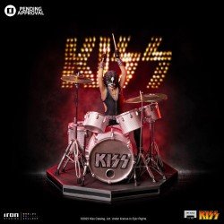 Kiss Art Scale Statue 1/10 Peter Criss Limited Edtition 22 cm | 0618231954476