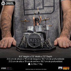 Kiss statuette Art Scale 1/10 Peter Criss Limited Edtition 22 cm | 0618231954476