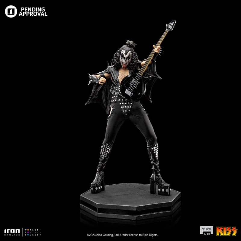 Kiss statuette Art Scale 1/10 Gene Simons Limited Edtition 26 cm | 0618231954544