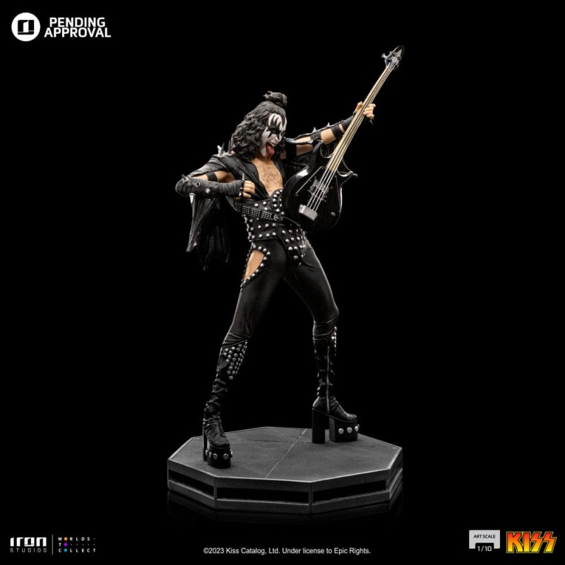 Kiss statuette Art Scale 1/10 Gene Simons Limited Edtition 26 cm | 0618231954544