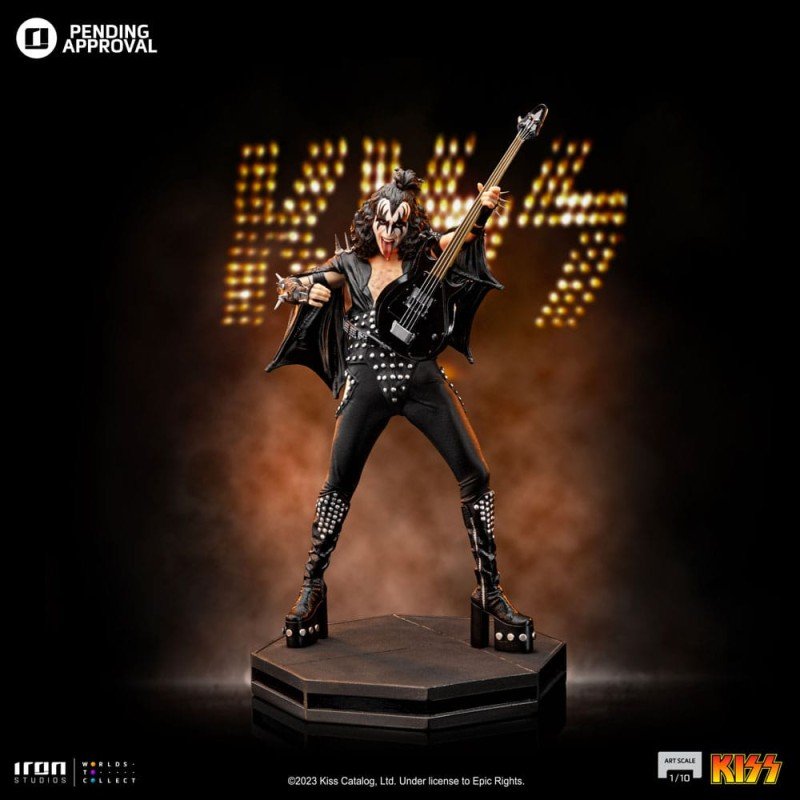 Kiss statuette Art Scale 1/10 Gene Simons Limited Edtition 26 cm | 0618231954544