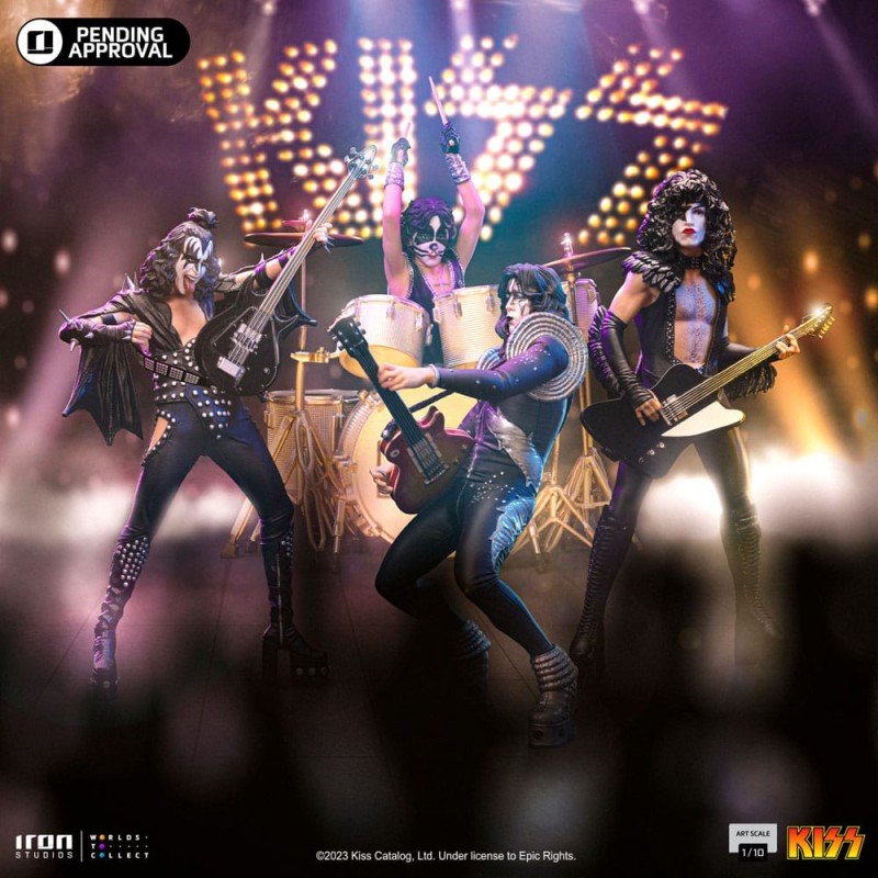 Kiss statuette Art Scale 1/10 Gene Simons Limited Edtition 26 cm | 0618231954544