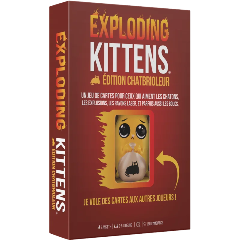 Exploding Kittens - Chatbrioleur-editie | 810083044545