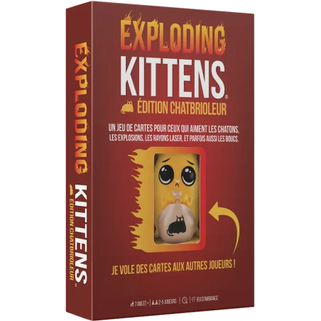 Exploding Kittens - Chatbrioleur-editie | 810083044545