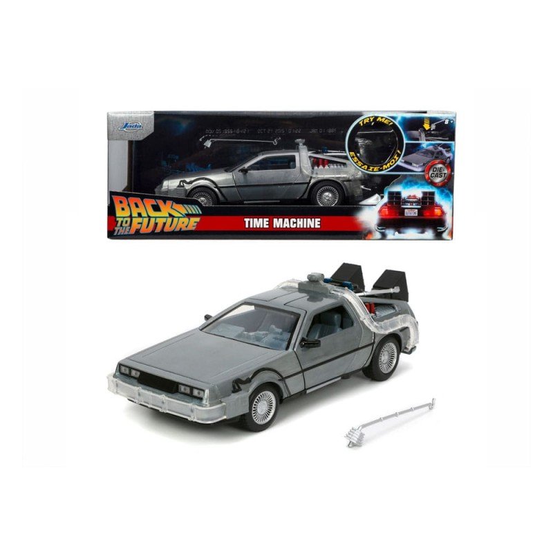 Retour vers le Futur Véhicule 1/24 Time Machine Model 1 | 4006333097997