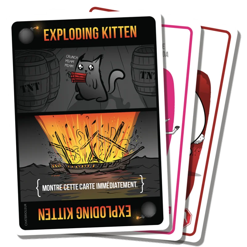 Exploding Kittens - Chatbrioleur-editie | 0810083044545