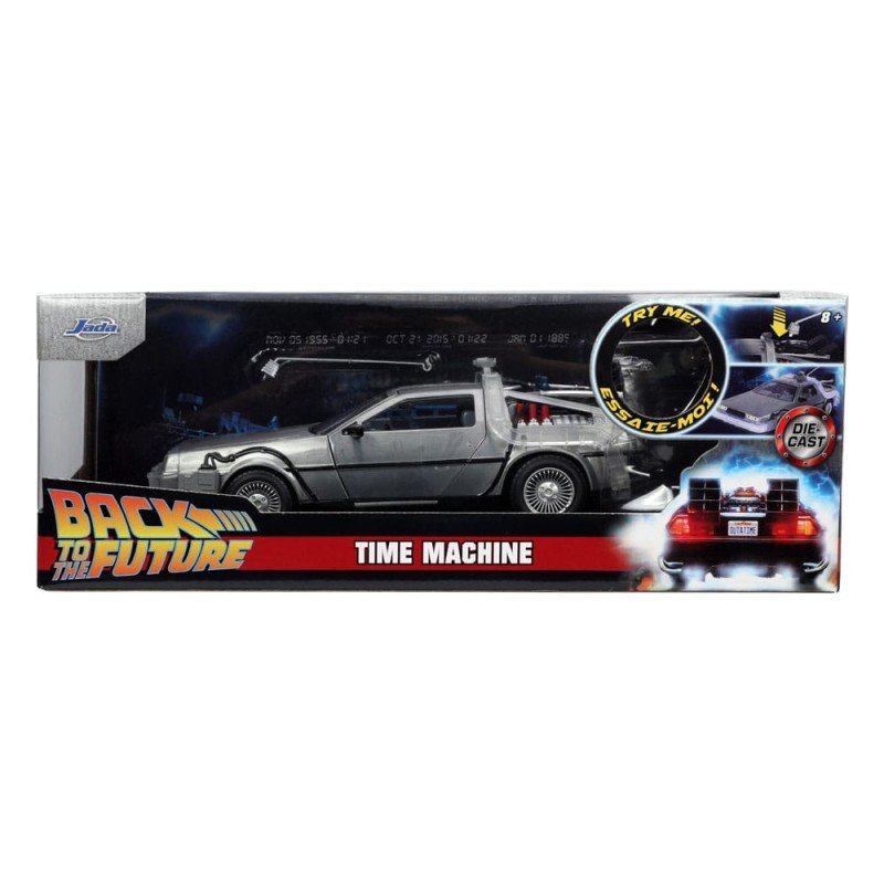Back to the Future 1/24 Hollywood Rides Back to the Future 1 Time Machine | 4006333098710