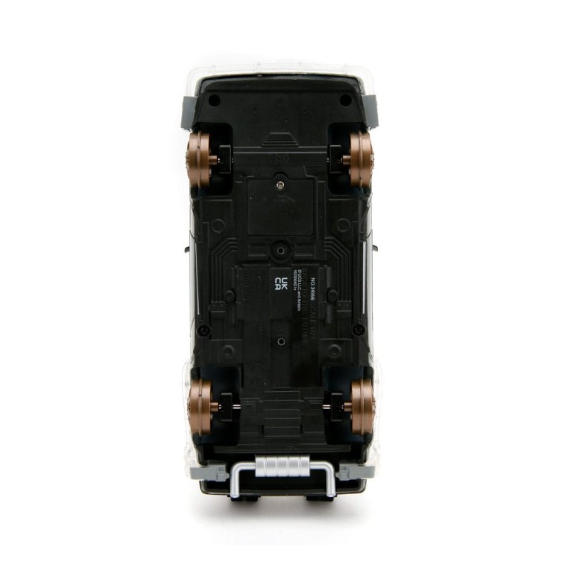 Retour vers le Futur III DeLorean Time Machine Railroad Wheels 1/24 métal Hollywood Rides | 4006333096402