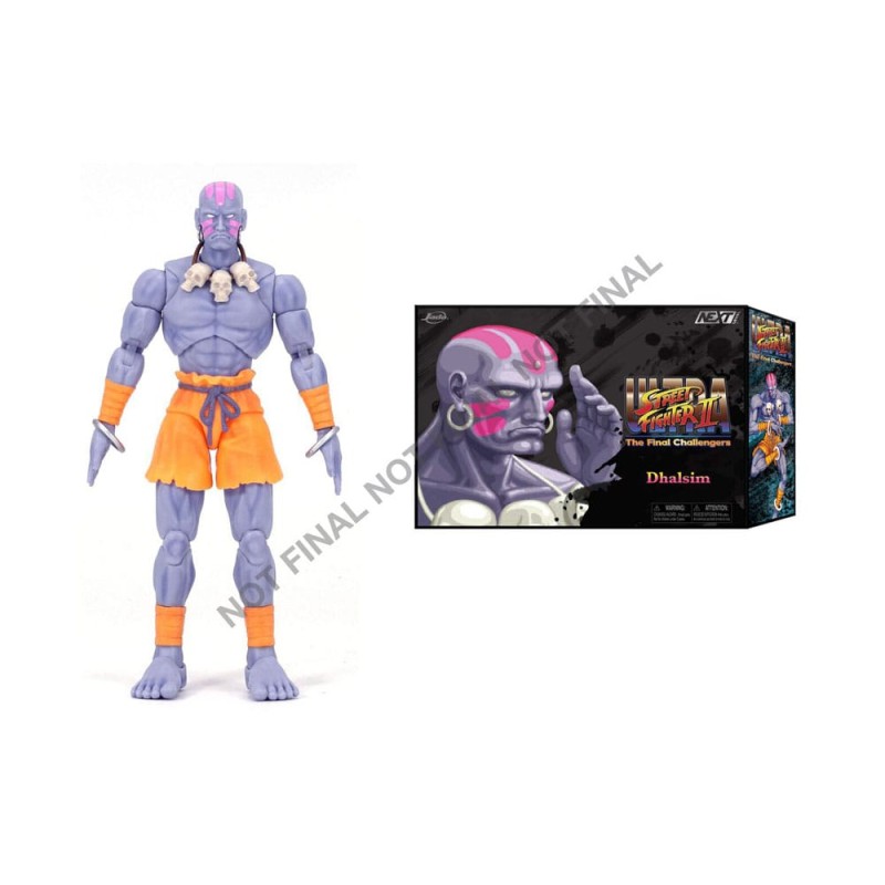 Ultra Street Fighter II: The Final Challengers figurine 1/12 Dhalsim Deluxe 15 cm | 4006333104053