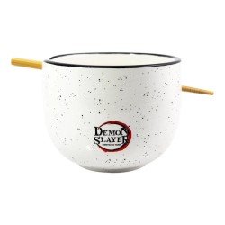 Demon Slayer bol à ramen avec baguettes Tanjiro 414 ml | 0841092151382