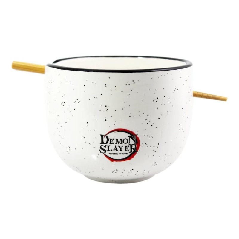 Demon Slayer bol à ramen avec baguettes Tanjiro 414 ml | 0841092151382