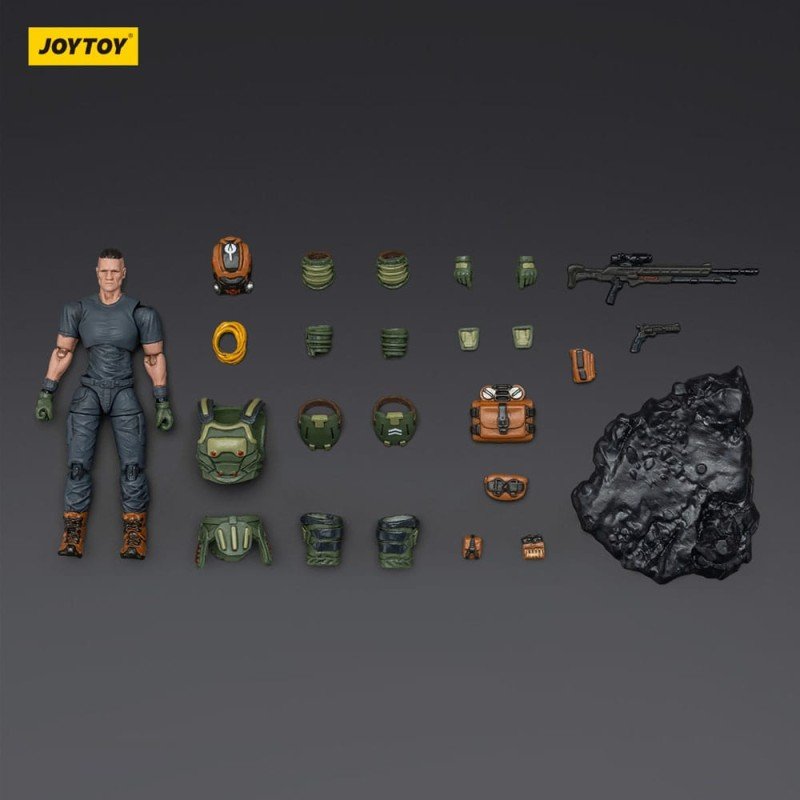 Steel Ride Corps Dark Source figurine Assaulter Stephen 7 cm | 6927054401949
